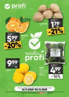 Ofertele Profi valabile de la 26.11.2025