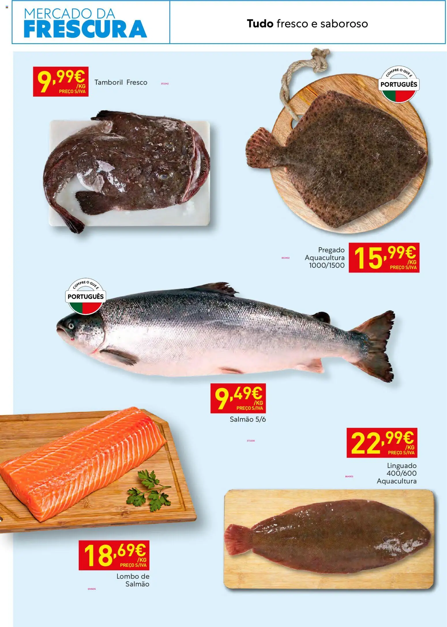 Recheio Horeca │ válido de 17.02.2026 | Página: 8 | Produtos: Salmão, Linguado, Lombo, Tamboril