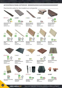 Pré-visualização Leroy Merlin Catálogo válido de 18.11.2024 | Página: 50 | Produtos: Pavimento exterior, Chocolate