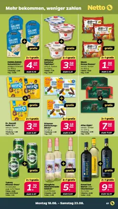 Netto Prospekt 	 - gültig ab dem 18.08.2025 | Seite: 7 | Produkte: Merlot, Zitrone, Grand sud, Salami