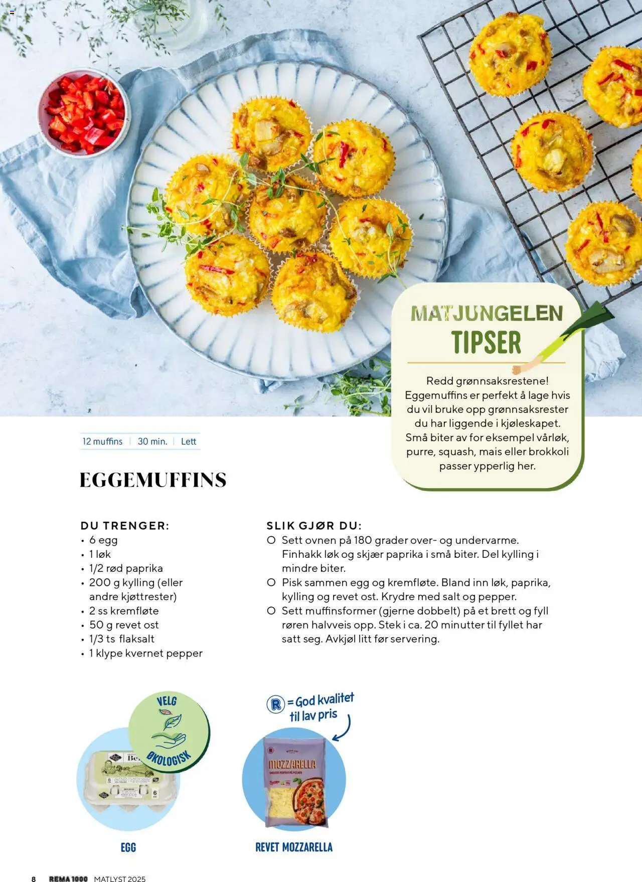  | Side: 8 | Produkter: Kylling, Paprika, Пов'язка еластична, Tort