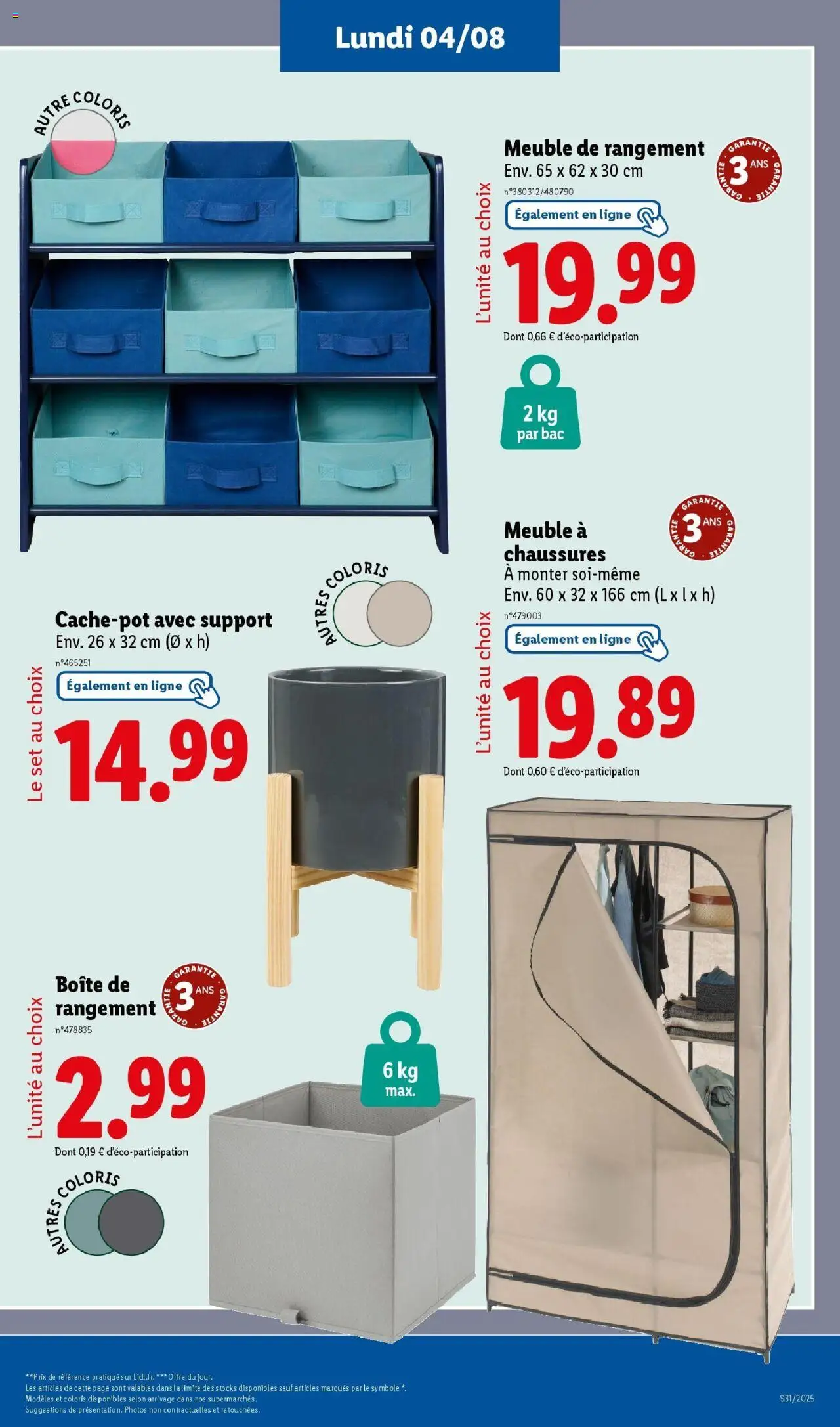  | Page: 11 | Produits: Meuble, Meuble à chaussures, Boîte de rangement