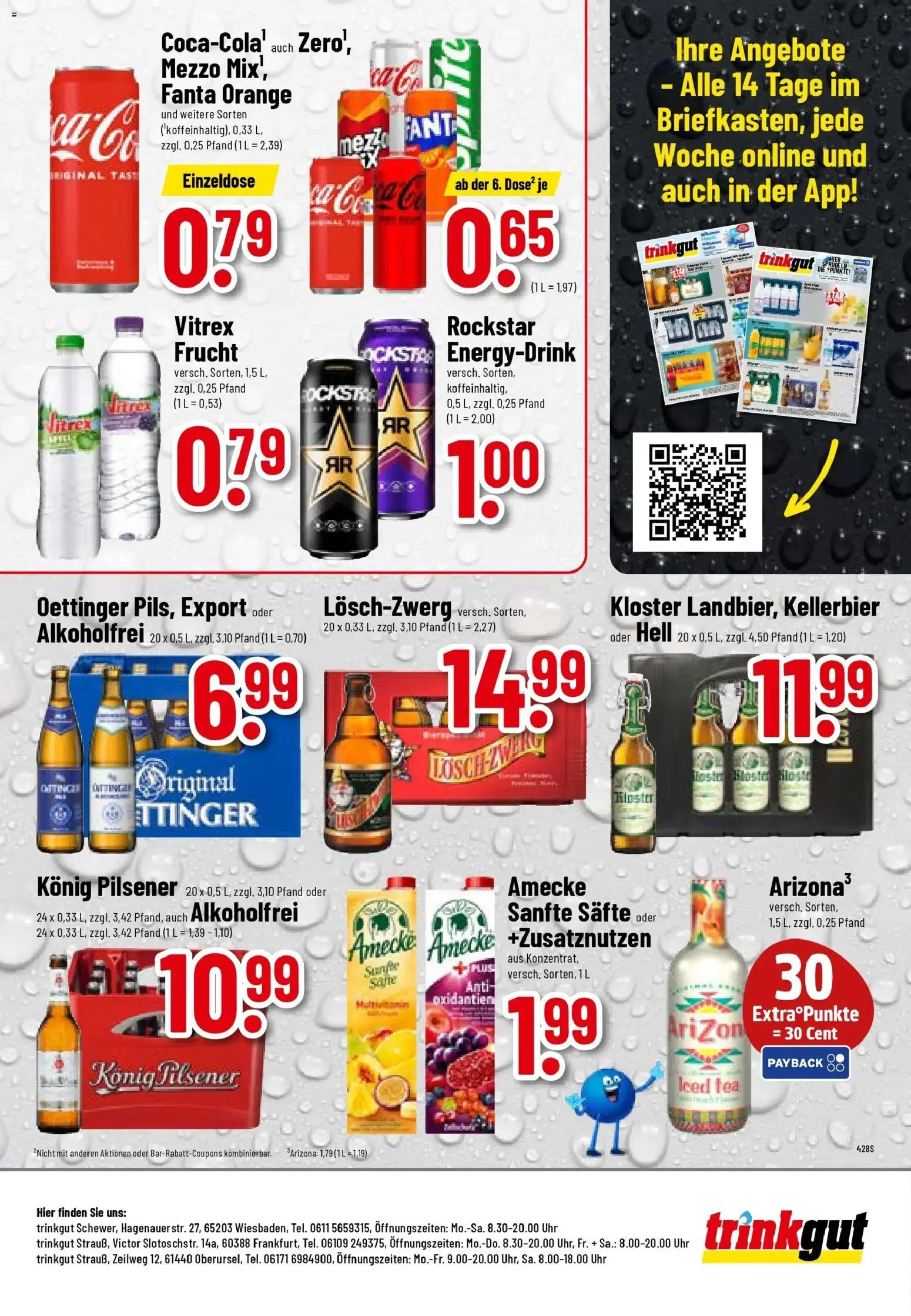 Trinkgut - trinkgut: Wochenangebote – gültig ab 05.01.2026 | Seite: 8 | Produkte: Fanta, Konig pilsener, Rockstar, Uhr