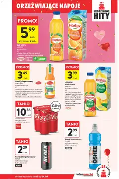 Intermarche Gazetka od 18.09.2025 | Strona: 39 | Produkty: Szklanka, Napoje, Porzeczka, Banan