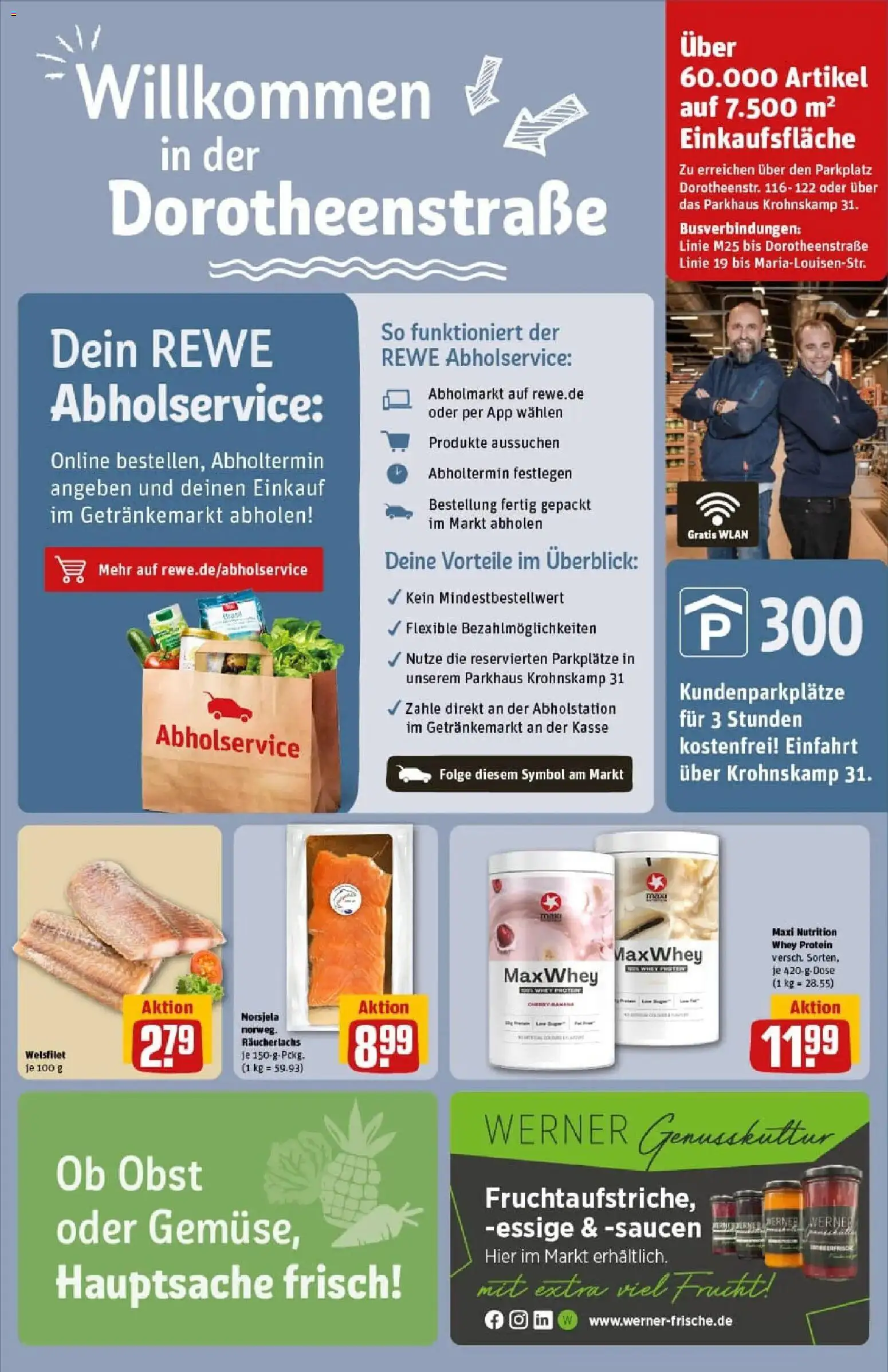 Rewe prospekt Hamburg	 – gültig ab 11.01.2026 | Seite: 33 | Produkte: Räucherlachs, Obst