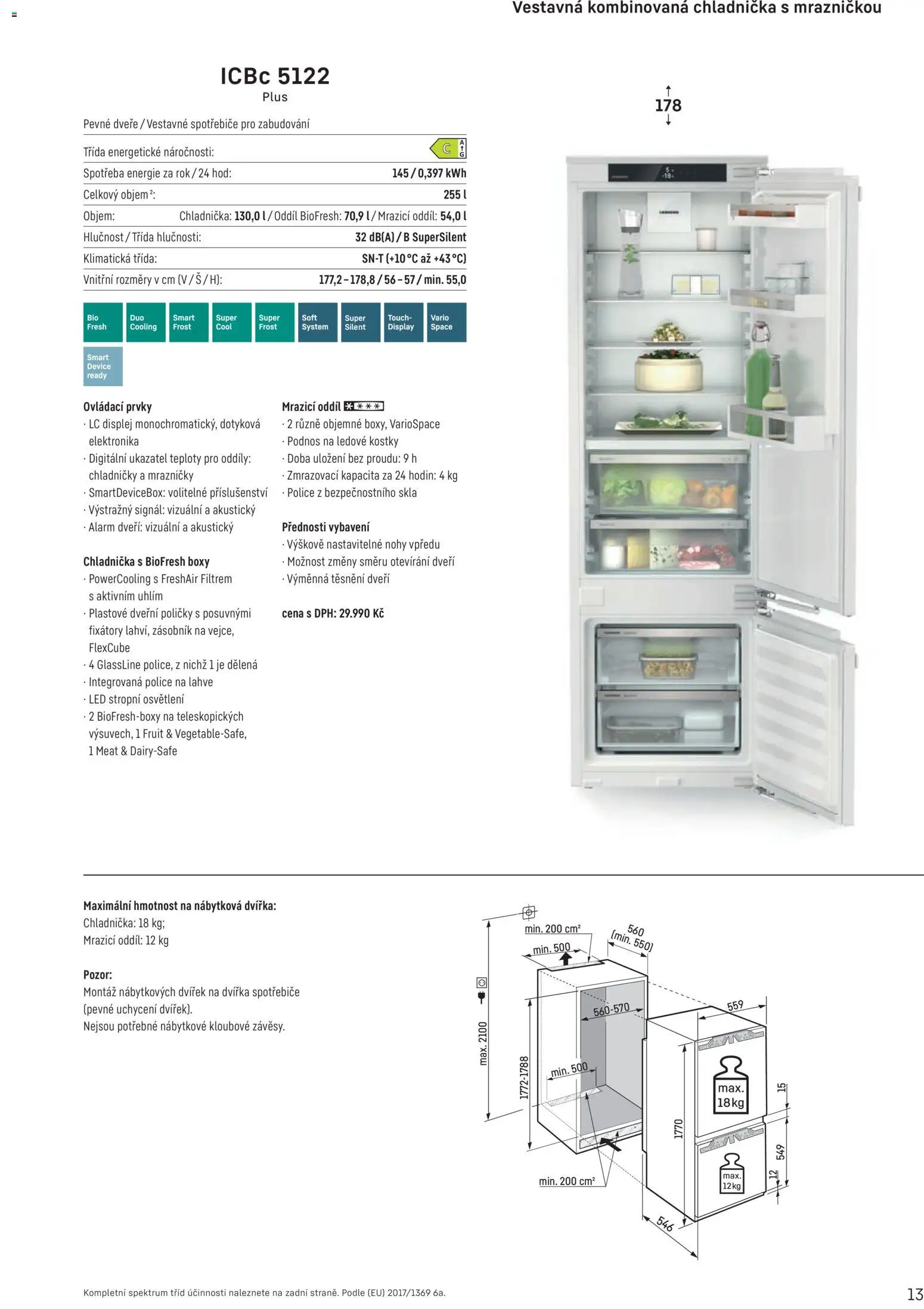 Möbelix leták - Liebherr od 01.10.2025 | Strana: 13 | Produkty: Zásobník, Kostky, Police, Elektronika