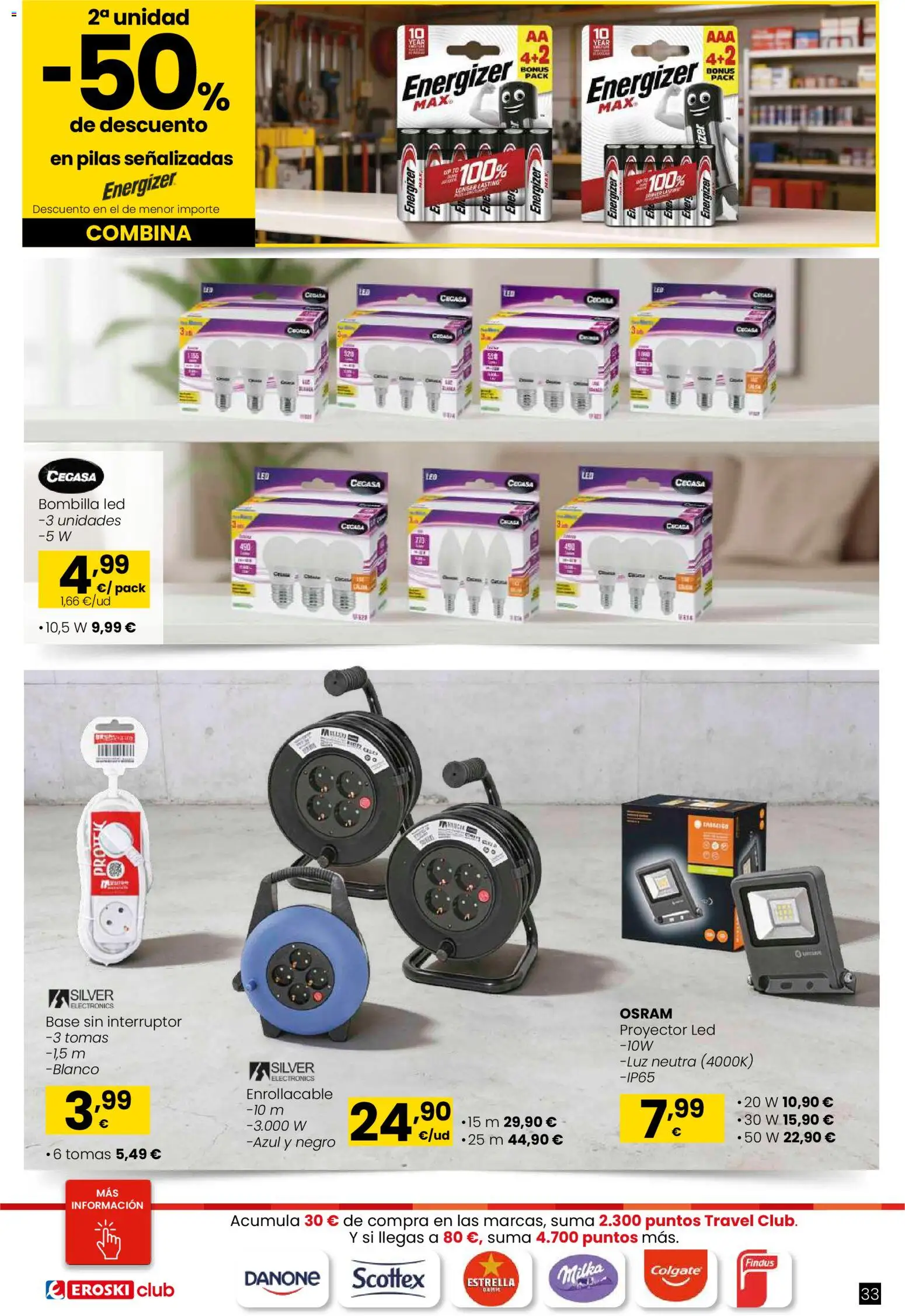 Eroski - Qué planazo │ válido desde el 26.03.2026 | Página: 33 | Productos: Bombilla