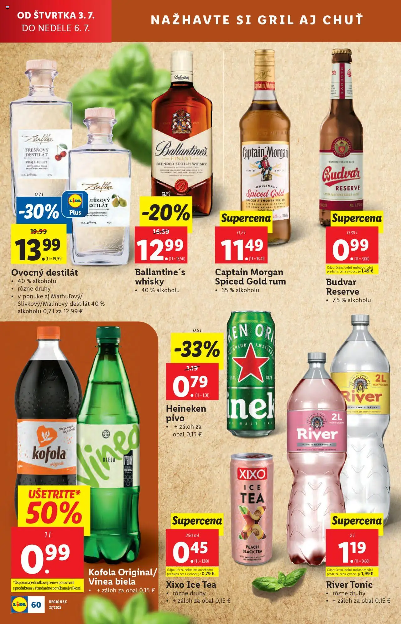 Lidl leták │ platný od 30.06.2025 | Strana: 76 | Produkty: Gril, Grapefruit, Rum
