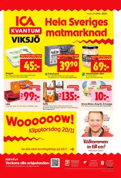 ICA Kvantum - Järfälla - Förhandsvisning av reklamblad från butik ICA Kvantum aktuell från 17.11.2025