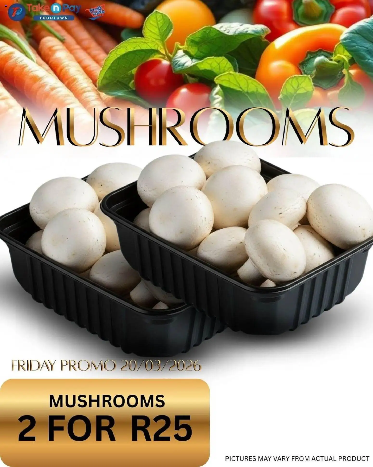 New Take n Pay catalogue – valid from 20.03.2026 | Page: 9 | Products: Mushrooms