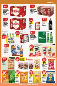 Pré-visualização PIPOCAS DOCES, 150g válido de 16.10.2025 | Página: 23 | Produtos: Super bock, Manteiga, Cerveja, Batatas fritas