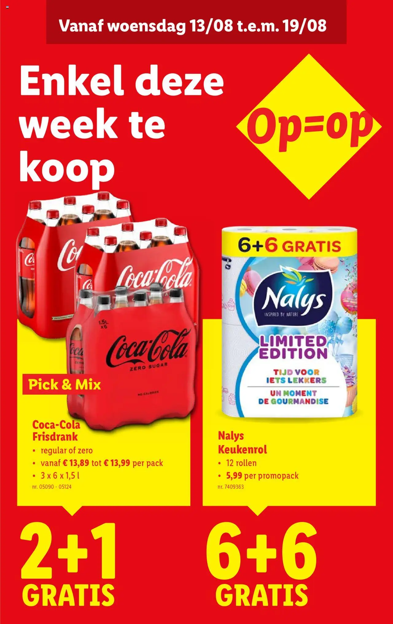  | Pagina: 16 | Producten: Coca Cola, Frisdrank