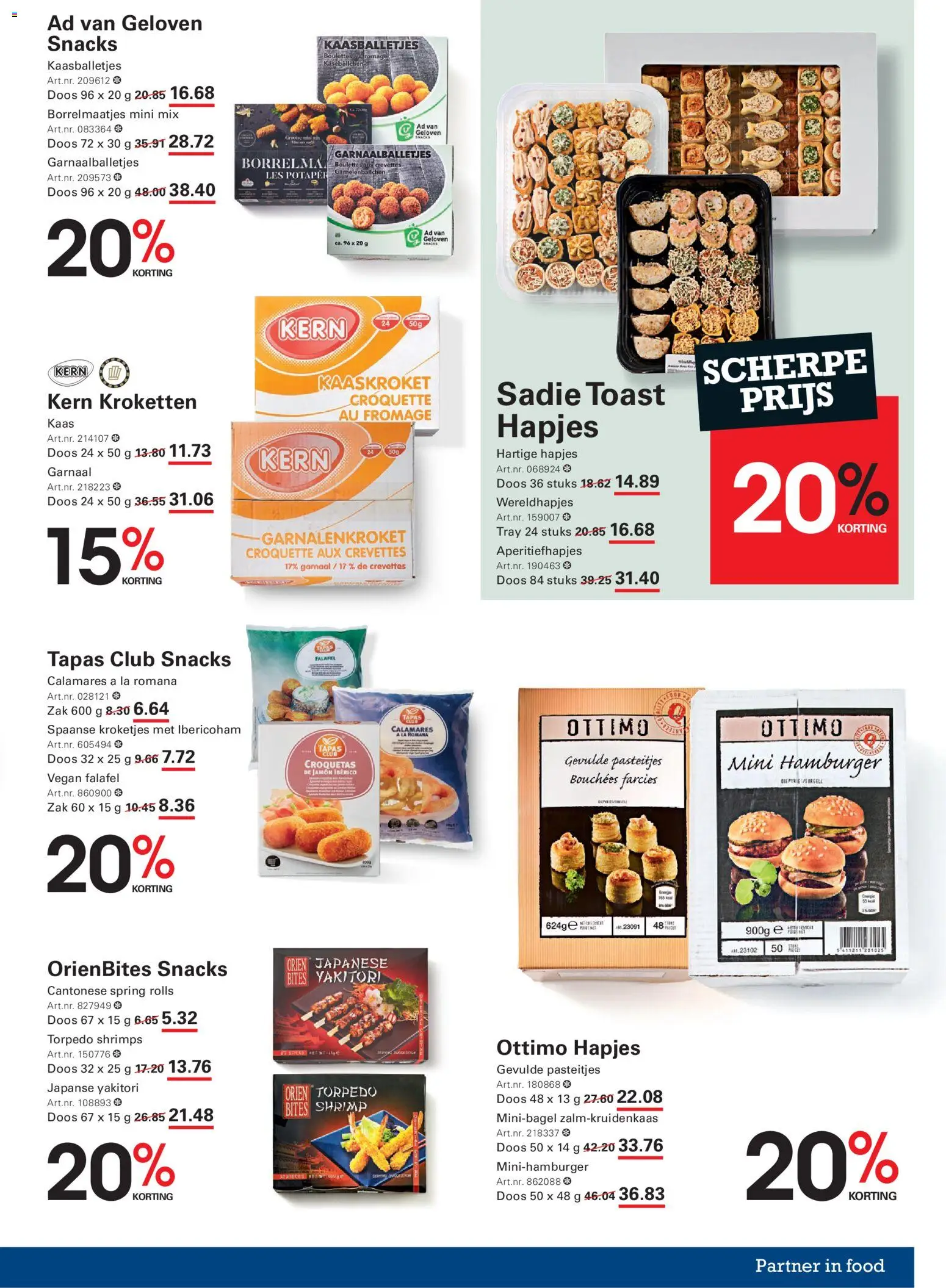 {H1} | Pagina: 37 | Producten: Hamburger, Zak, La, Snacks