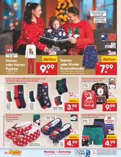 Netto Marken-Discount Prospekt 	 ab 03.11.2025 gültig | Seite: 28 | Produkte: Hoodie, Pyjama