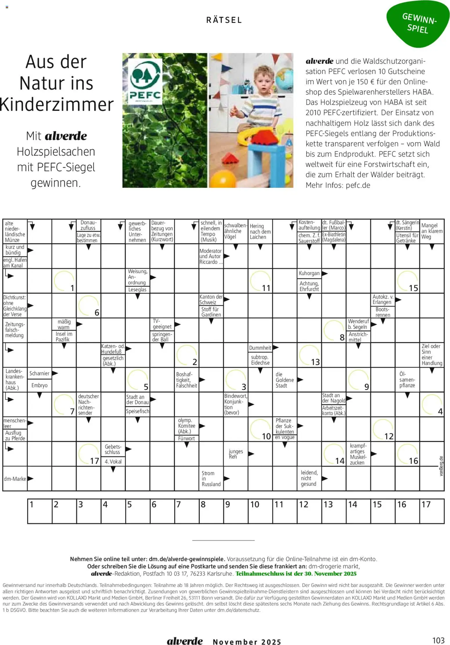 dm drogerie Prospekt 	 – gültig ab 01.11.2025 | Seite: 103
