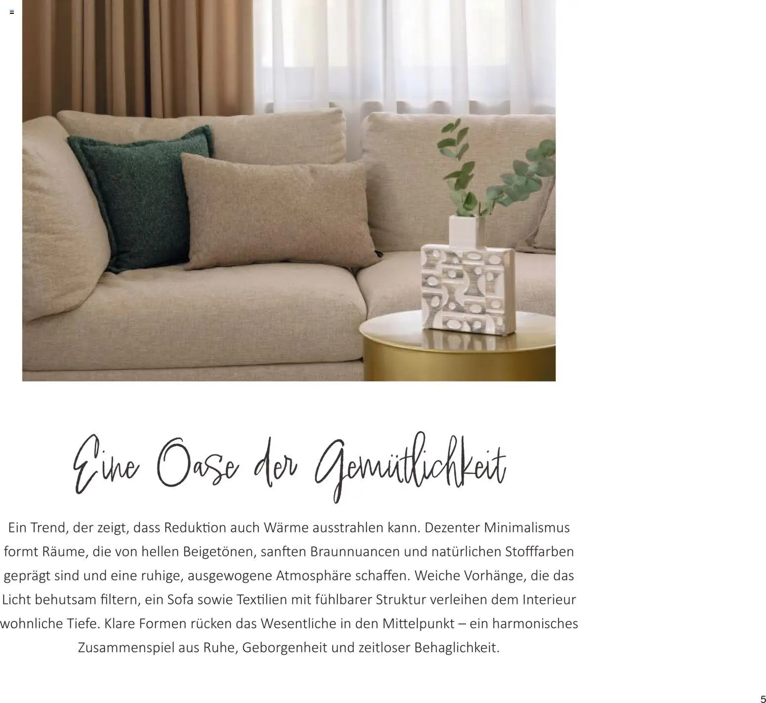 Dekoria Prospekt 	 – gültig ab 30.01.2026 | Seite: 5 | Produkte: Sofa