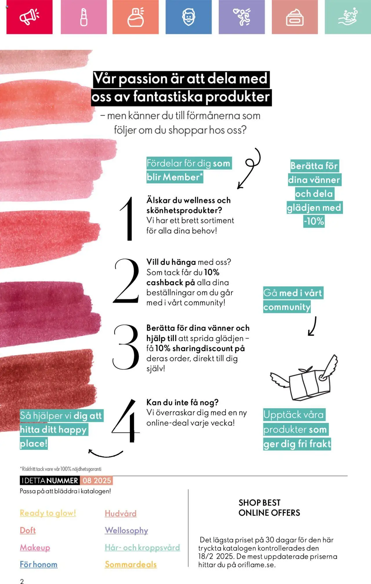 Oriflame reklamblad aktuell från 01.06.2025 | Sida: 2 | Produkter: Doft