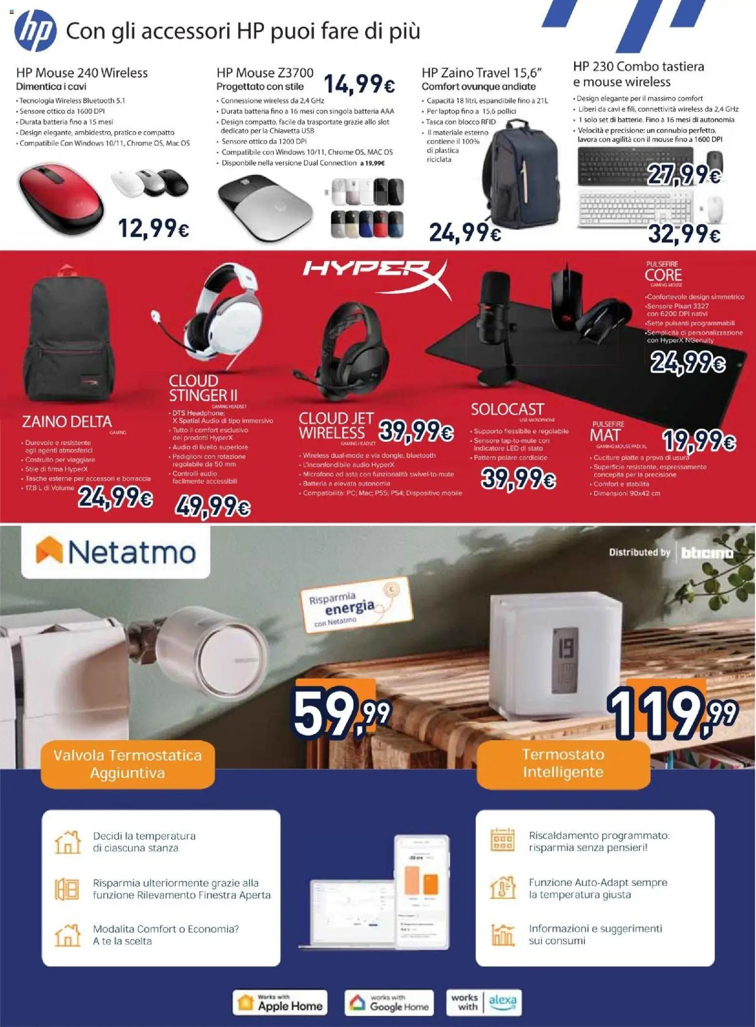 Volantino Unieuro del 05.12.2025 | Pagina: 30 | Prodotti: Tè, Zaino, Microfono, Batteria