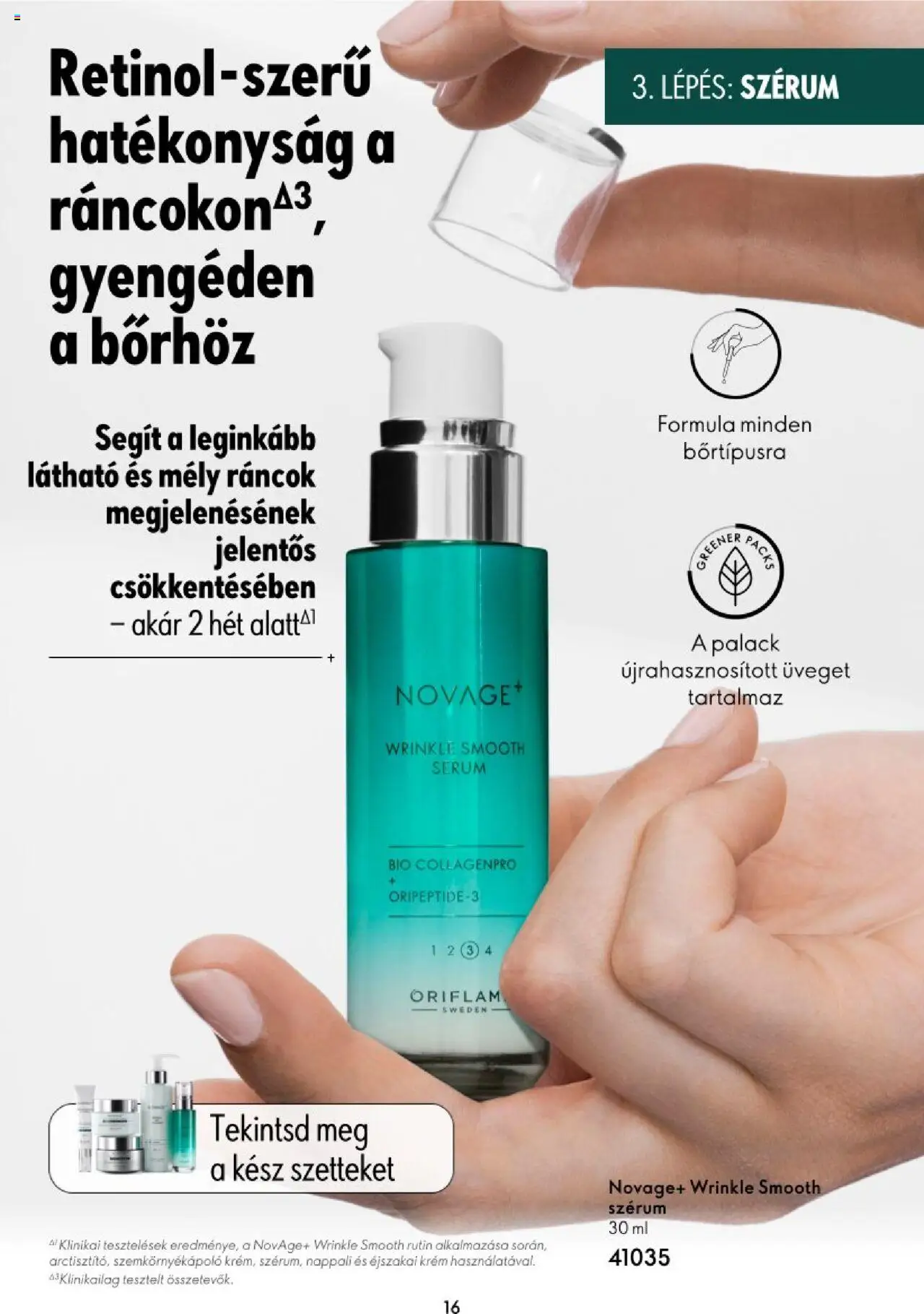 Oriflame akciós ujság - amely érvényes a következő dátumtól: 16.11.2023 | Oldal: 16 | Termékek: Szemkörnyékápoló