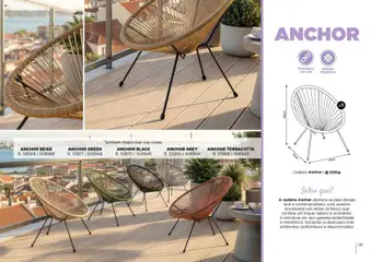 Pré-visualização Espaço Casa folheto Ar Livre 2026 válido de 07.03.2026 | Página: 141 | Produtos: Cadeira