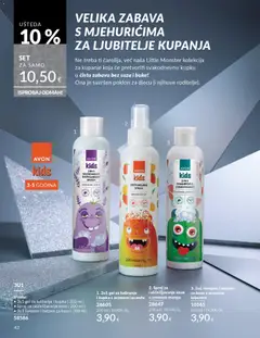 Avon - Katalog - Pregled kataloga iz trgovine Avon, vrijedi od 01.12.2025 | Stranica: 46 | Proizvodi: Kupka, Šampon, Gel za tuširanje, Mango