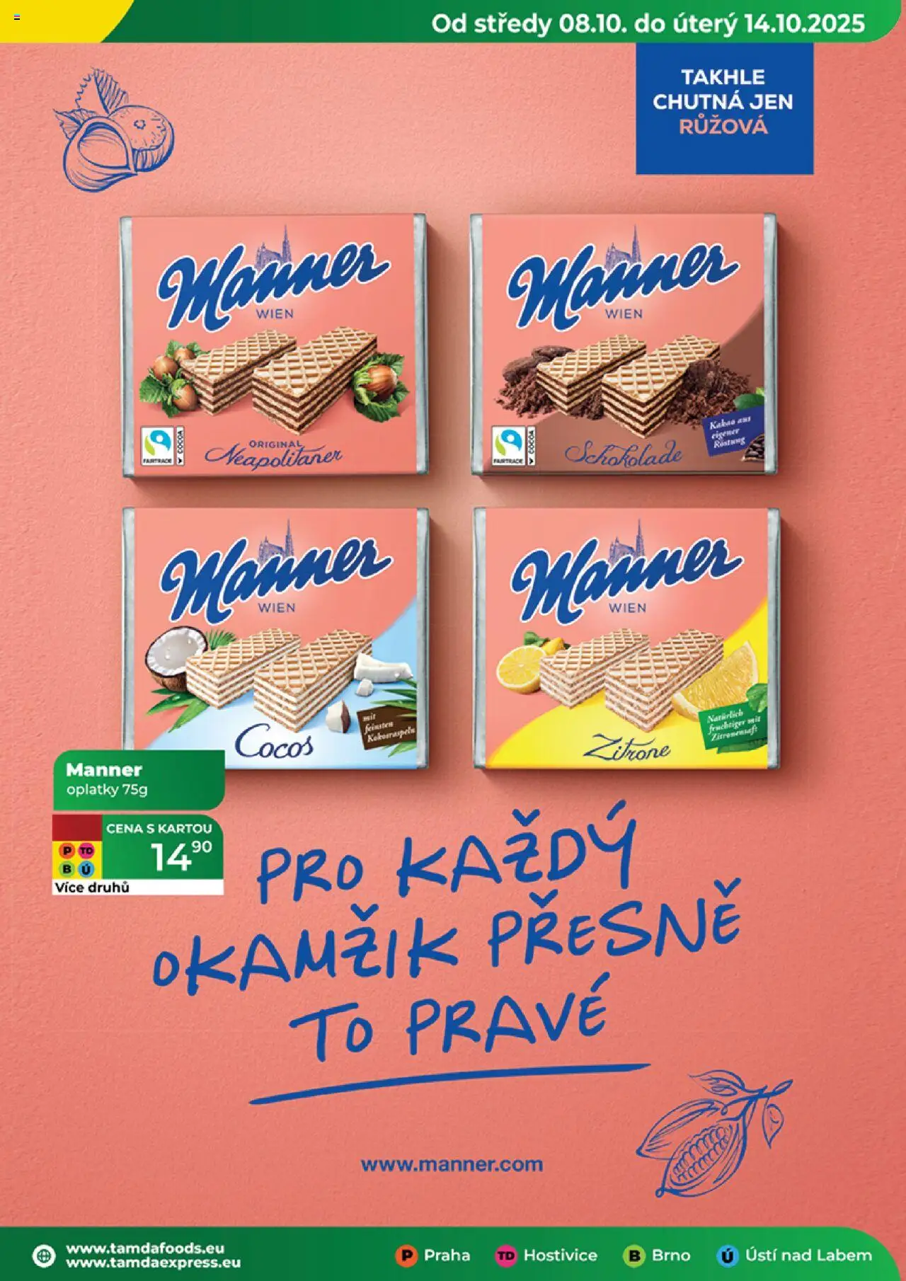 Tamda Foods leták od 08.10.2025 | Strana: 39 | Produkty: Kakao, Oplatky