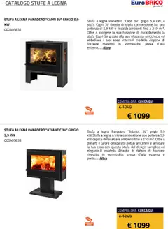Anteprima del volantino Eurobrico Stufe a Legna catalogo valido a partire dal 23.07.2025 | Pagina: 13