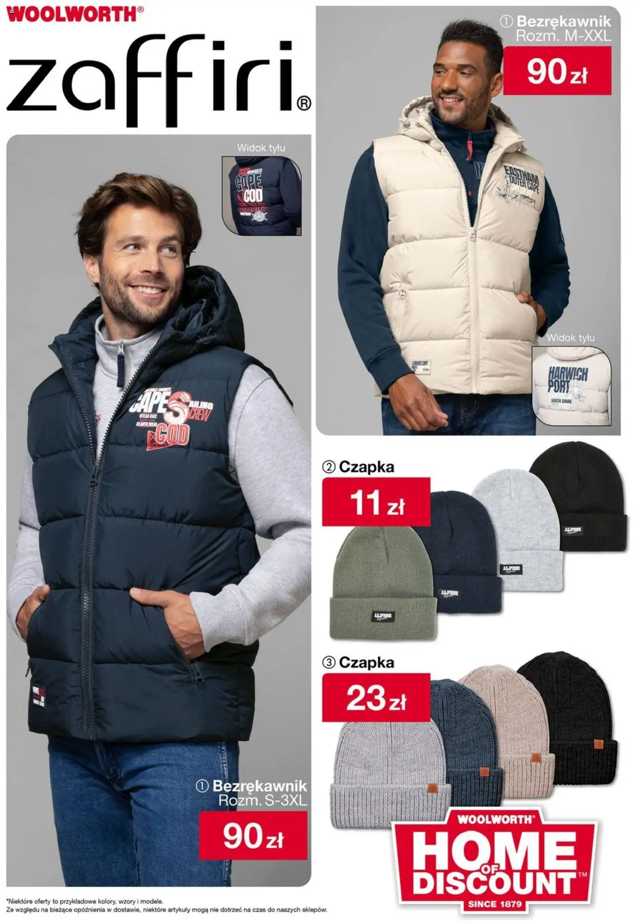 Woolworth Gazetka od 03.10.2025 | Strona: 20 | Produkty: Bezrękawnik, Czapka