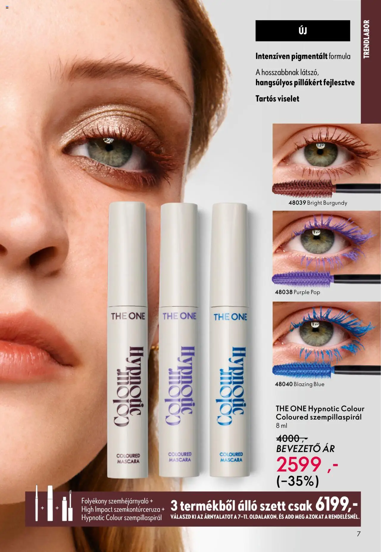 Oriflame akciós ujság - amely érvényes a következő dátumtól: 07.09.2025 | Oldal: 7 | Termékek: Szempillaspirál