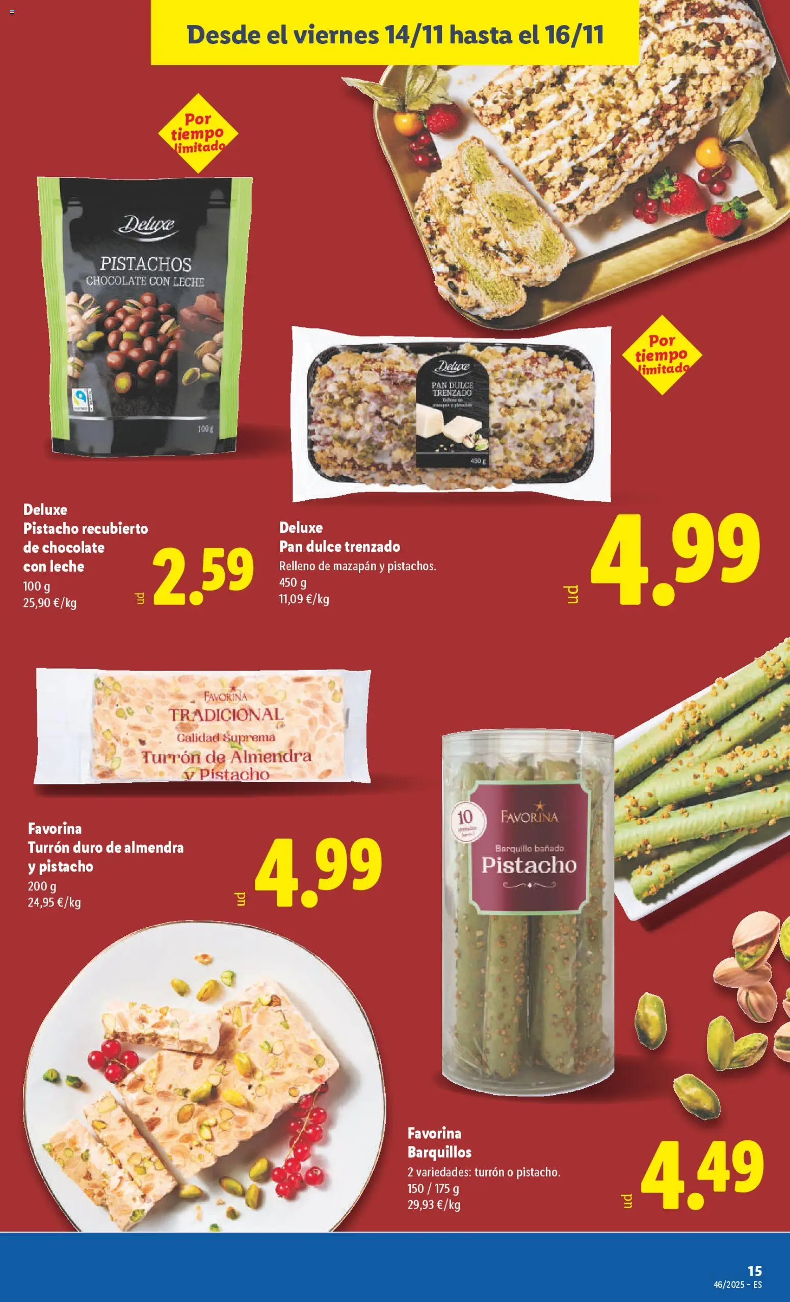 Lidl folleto │ válido desde el 10.11.2025 | Página: 35 | Productos: Leche, Pan, Chocolate, Chocolate con leche