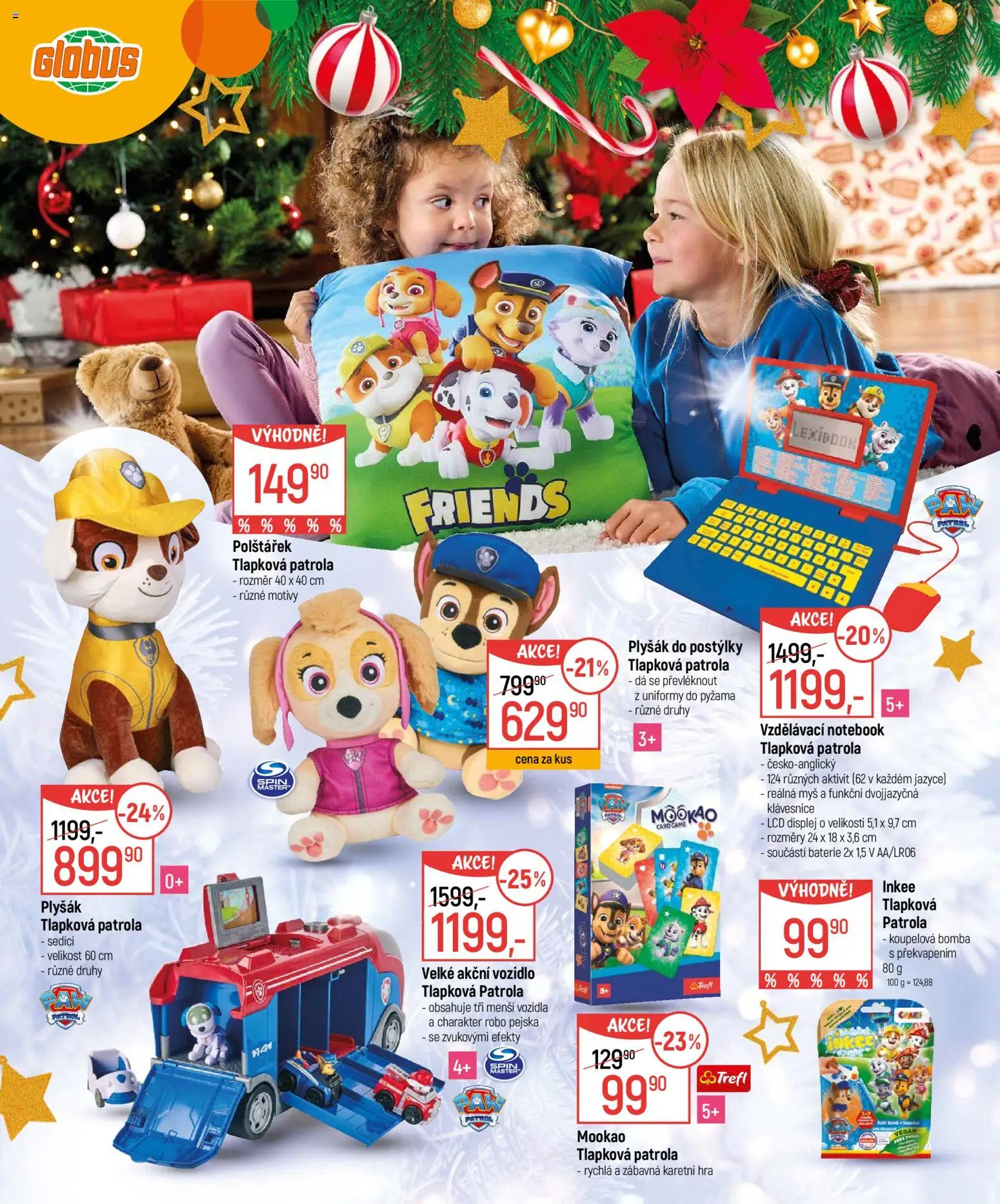 Globus leták - Šťastné a veselé od 12.11.2025 | Strana: 4