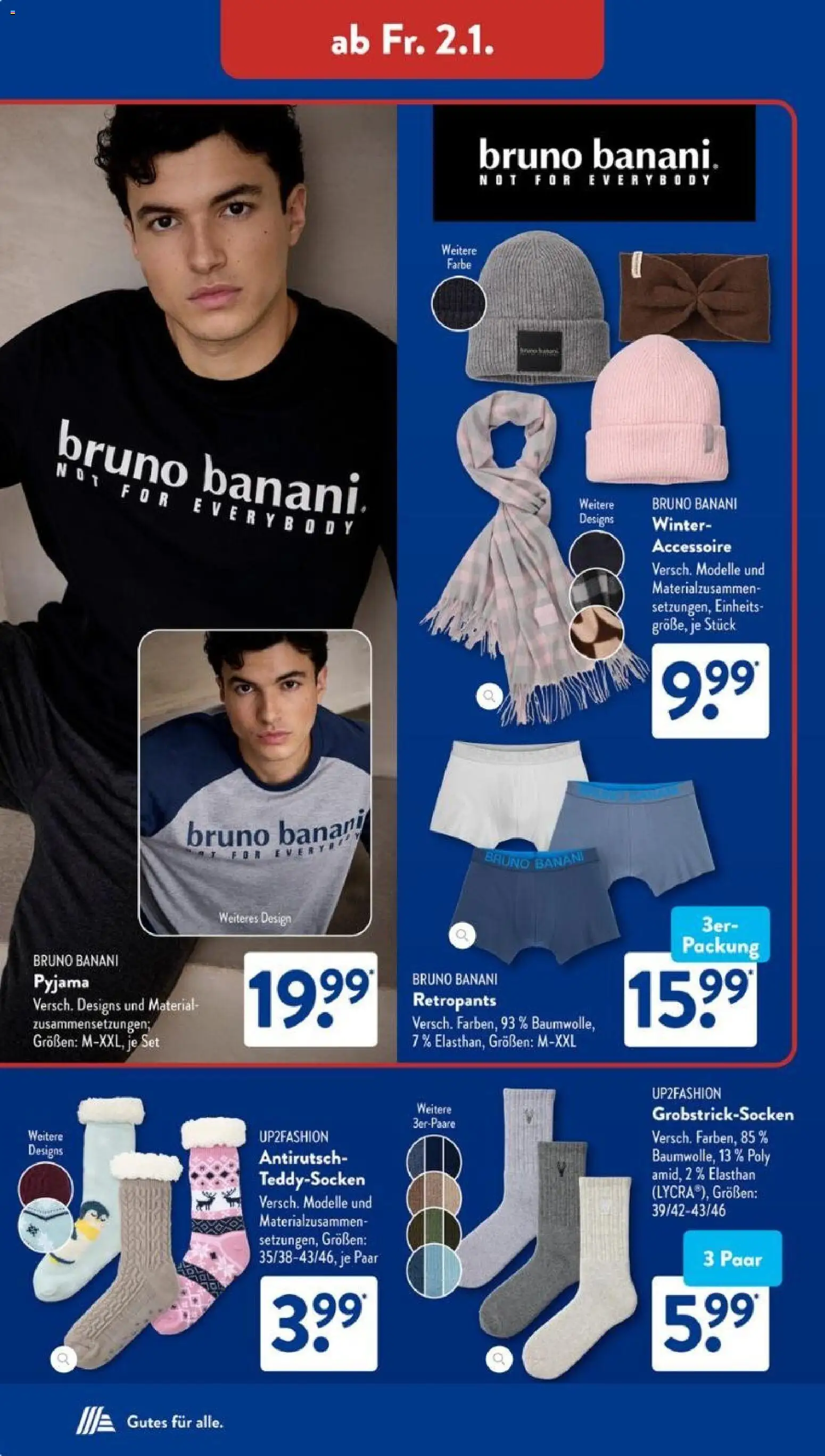 Aldi Süd Prospekt 	 – gültig ab 29.12.2025 | Seite: 22 | Produkte: Up2fashion, Pyjama