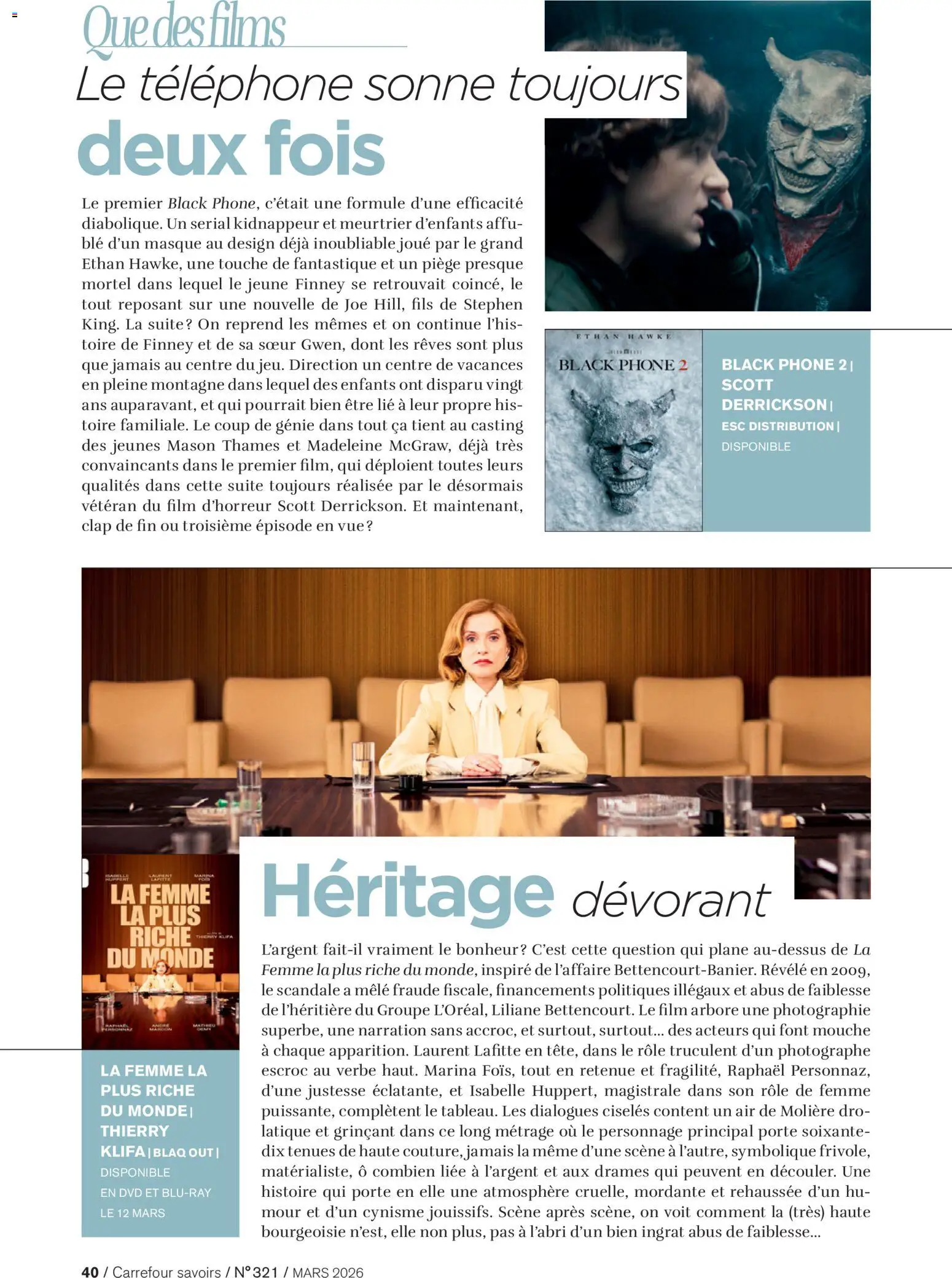 {H1} | Page: 40 | Produits: Téléphone, Masque, Porte