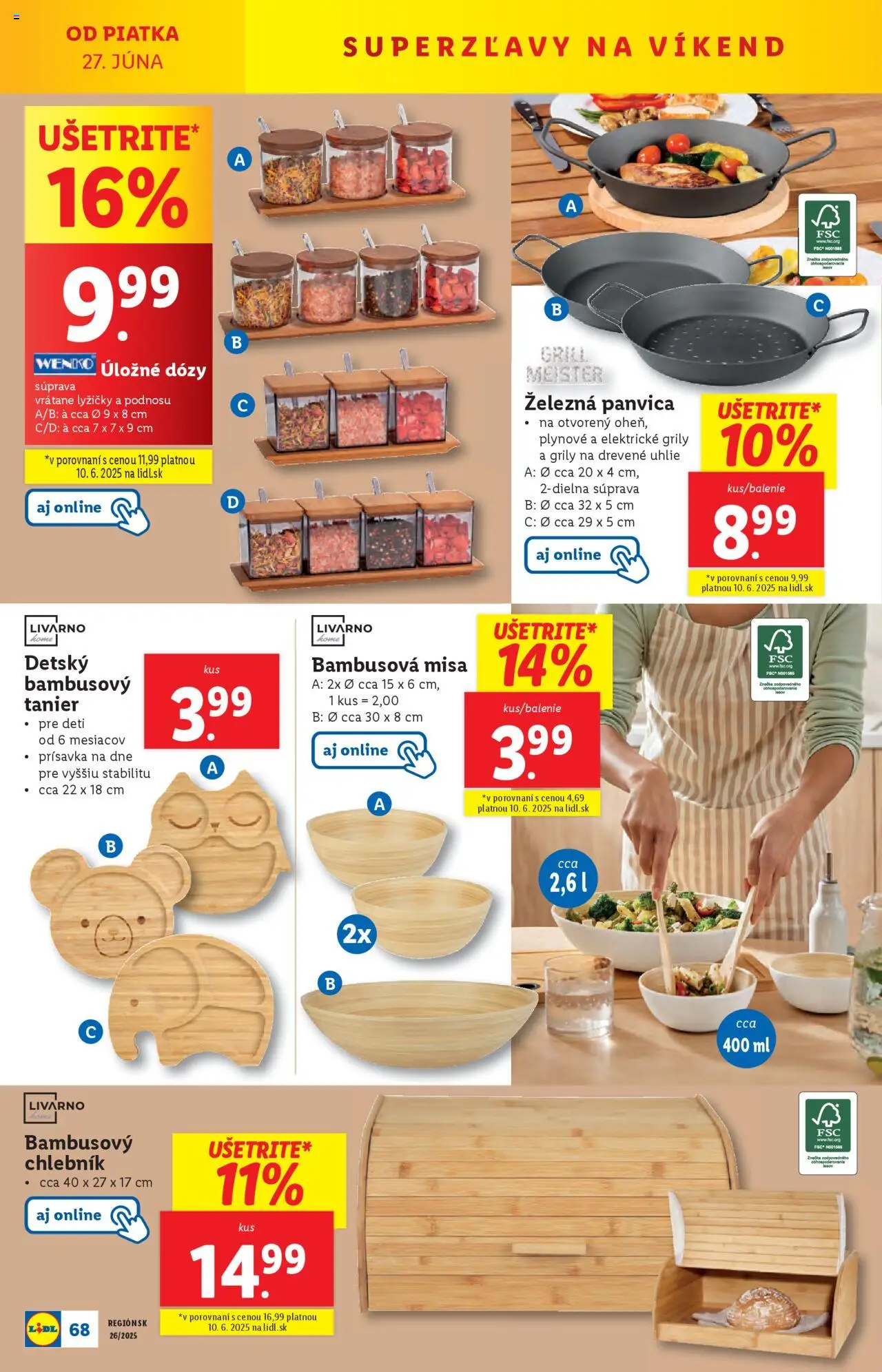 Lidl leták │ platný od 23.06.2025 | Strana: 84 | Produkty: Panvica, Drevené uhlie