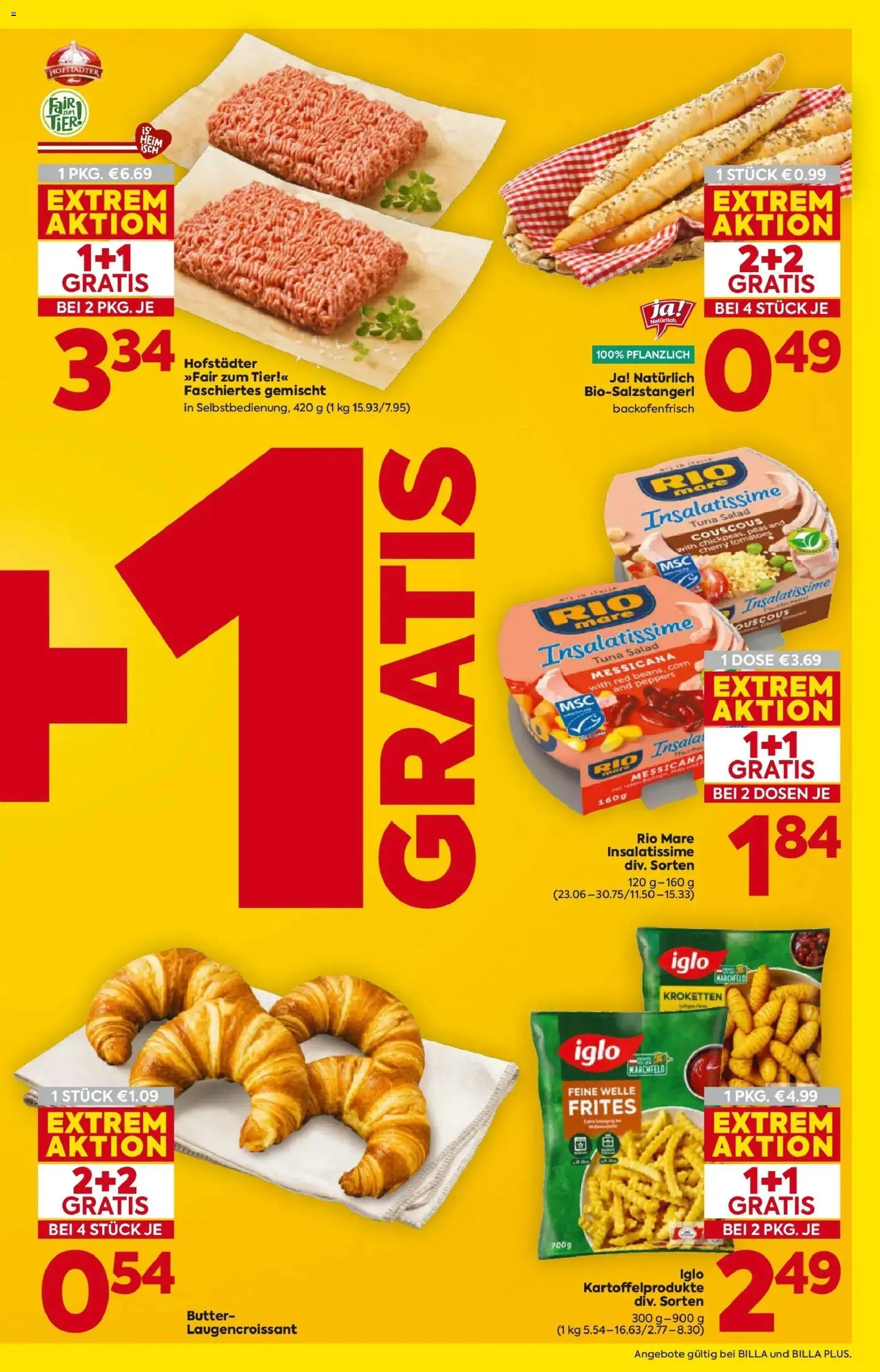 Billa Flugblatt - Grieskirchen, Wallern An Der Trattnach, Ansfelden gültig ab 15.01.2026 | Seite: 5 | Produkte: Butter