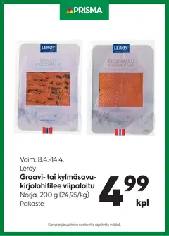 Prisma-mainoslehti voimassa 08.04.2026 alkaen