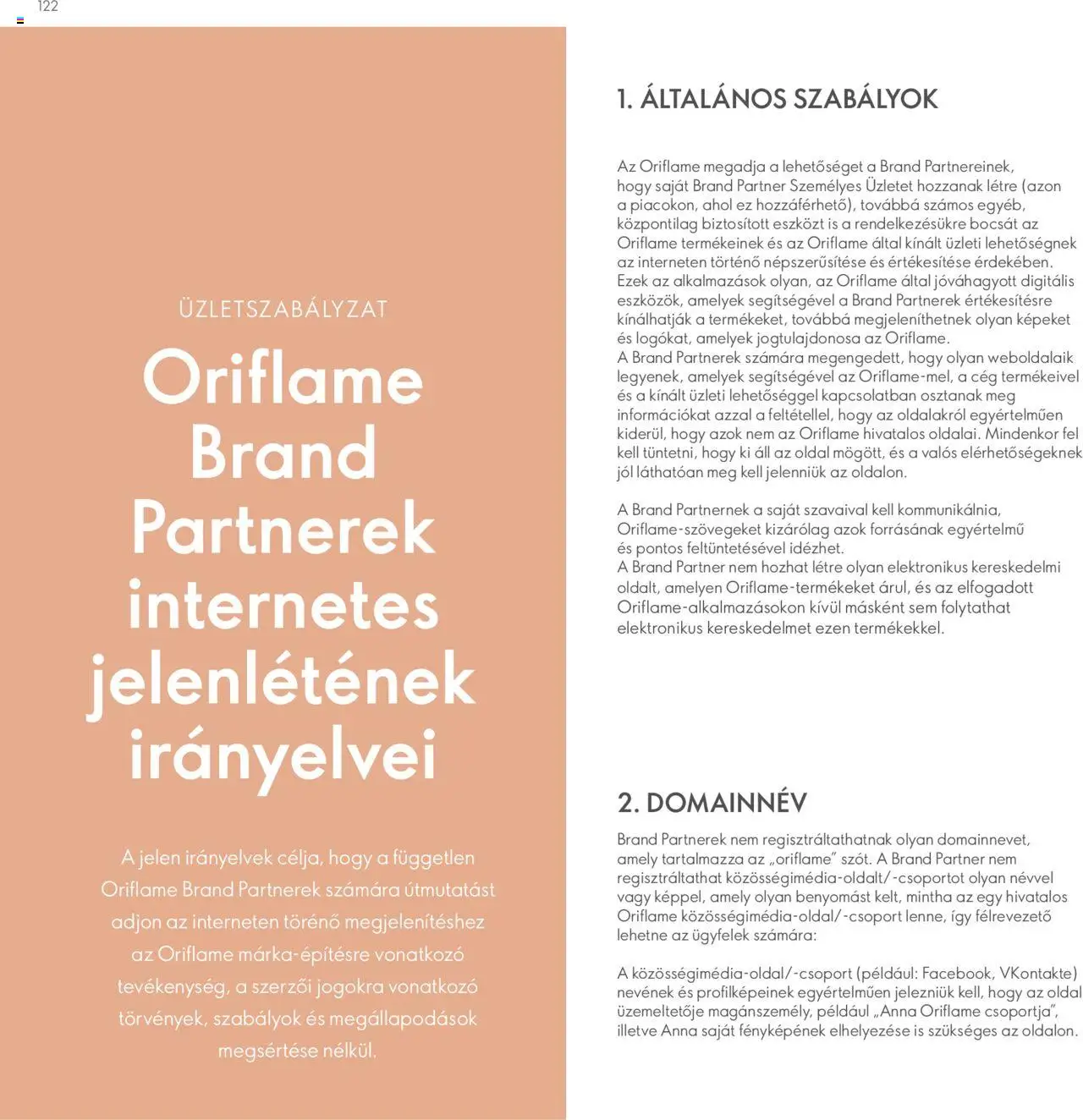 Oriflame akciós ujság - amely érvényes a következő dátumtól: 28.04.2024 | Oldal: 122