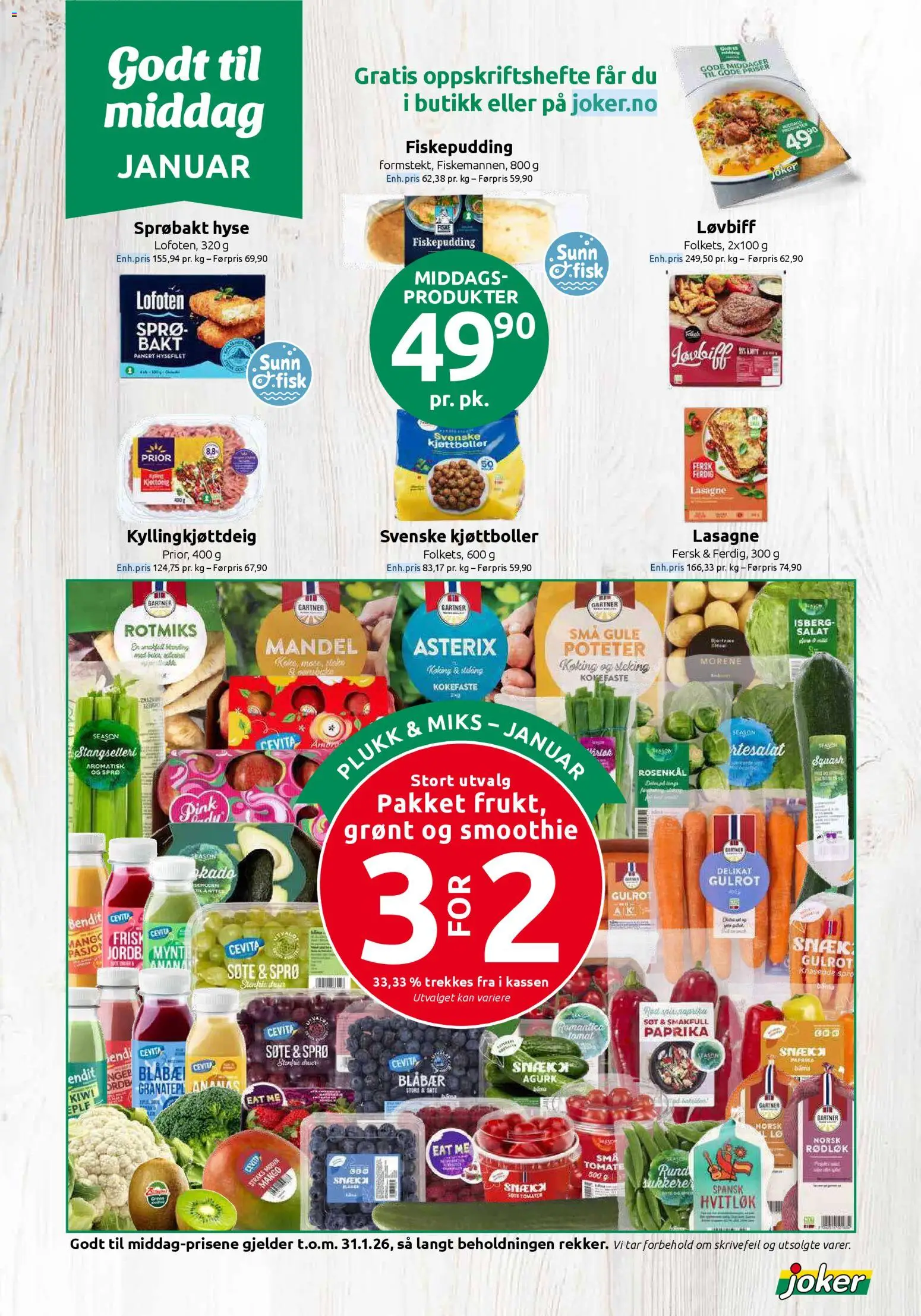 {H1} | Side: 14 | Produkter: Teniși, Druer, Poteter, Rødløk