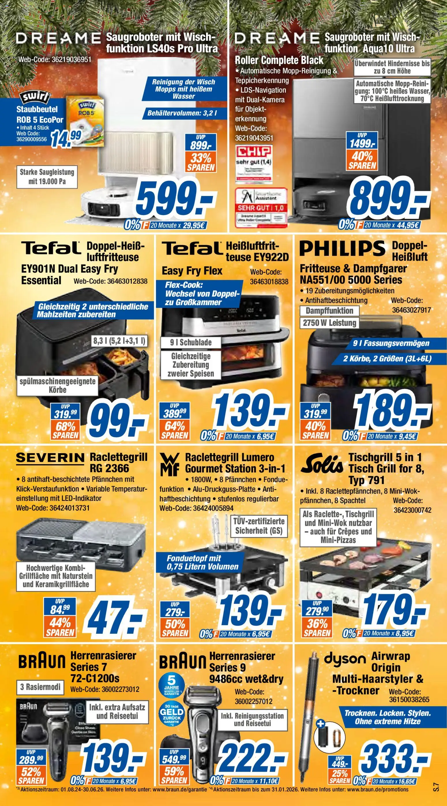 Expert  Aktuelle Beilage – gültig ab 15.12.2025 | Seite: 7 | Produkte: Dyson, Trockner, Tisch, Wasser