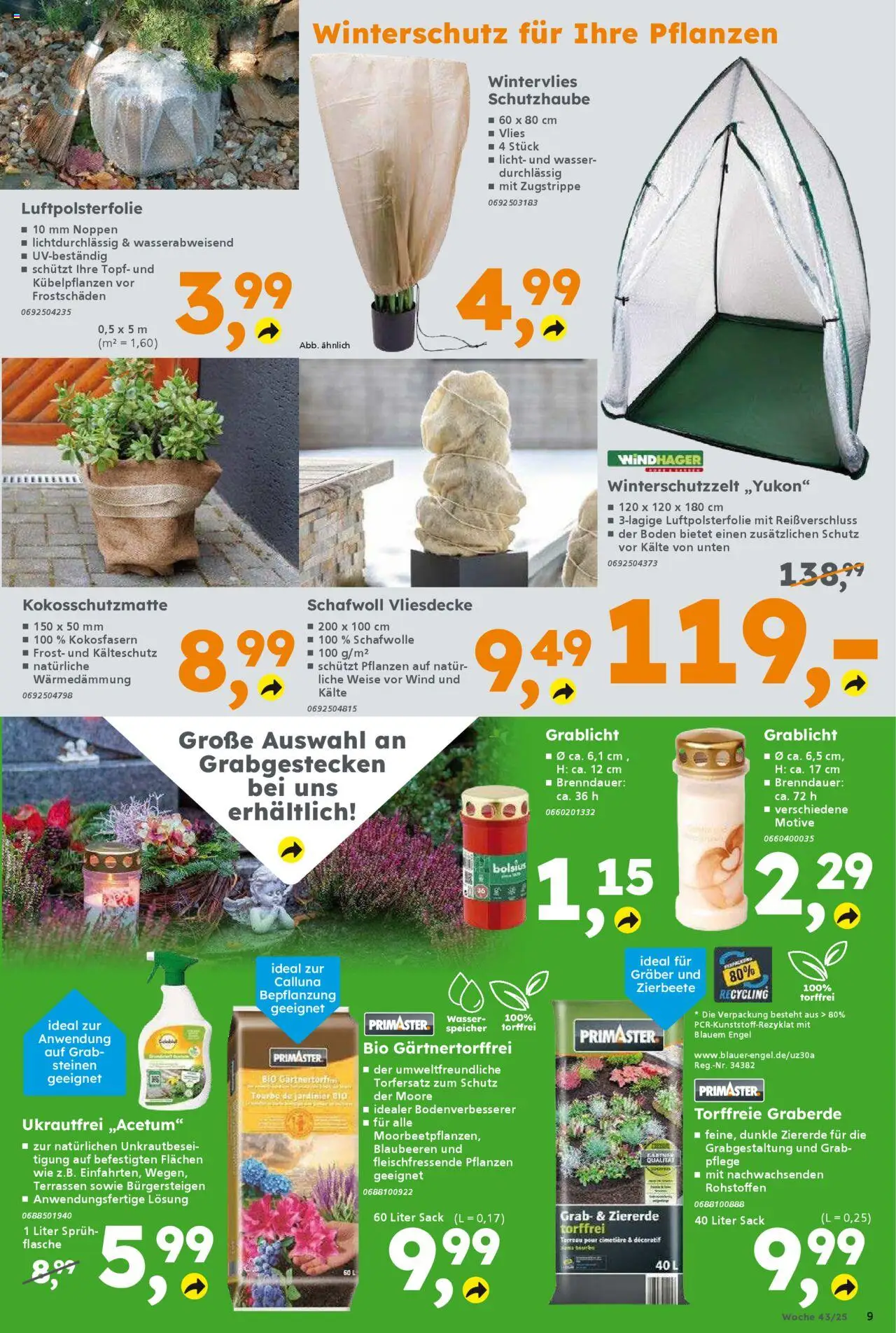 Globus Baumarkt Prospekt 	 – gültig ab 20.10.2025 | Seite: 9