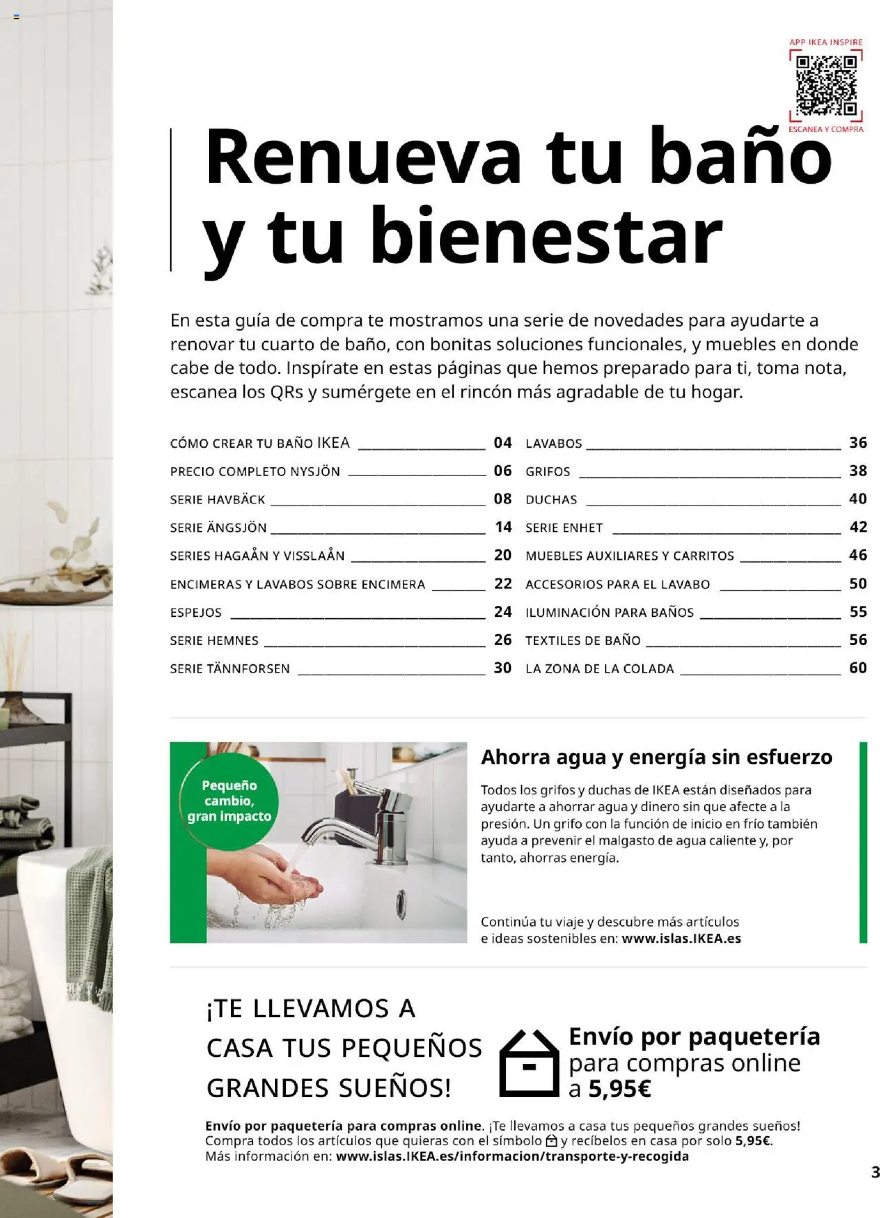 Catálogo IKEA Baňos │ válido desde el 04.02.2025 | Página: 3 | Productos: Té, Muebles, Lavabo, Baño
