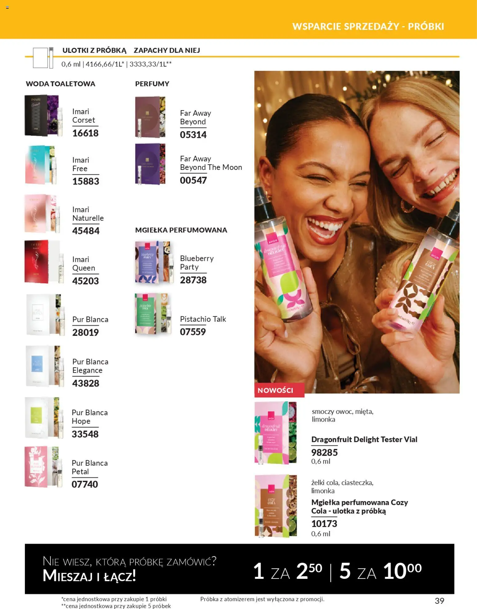 Avon Katalog - Magazyn Focus od 01.12.2025 | Strona: 39