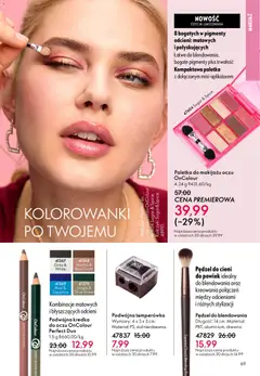 Pogląd oferty "Oriflame Katalog 3 2026" - ważna od 11.02.2026 | Strona: 69 | Produkty: Pędzel, Temperówka, Makijaż