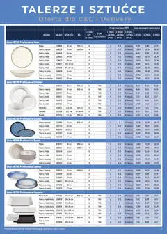 Pogląd oferty "Makro Gazetka - Talerze i sztućce" - ważna od 01.01.2026 | Strona: 3 | Produkty: Talerze, Sztućce