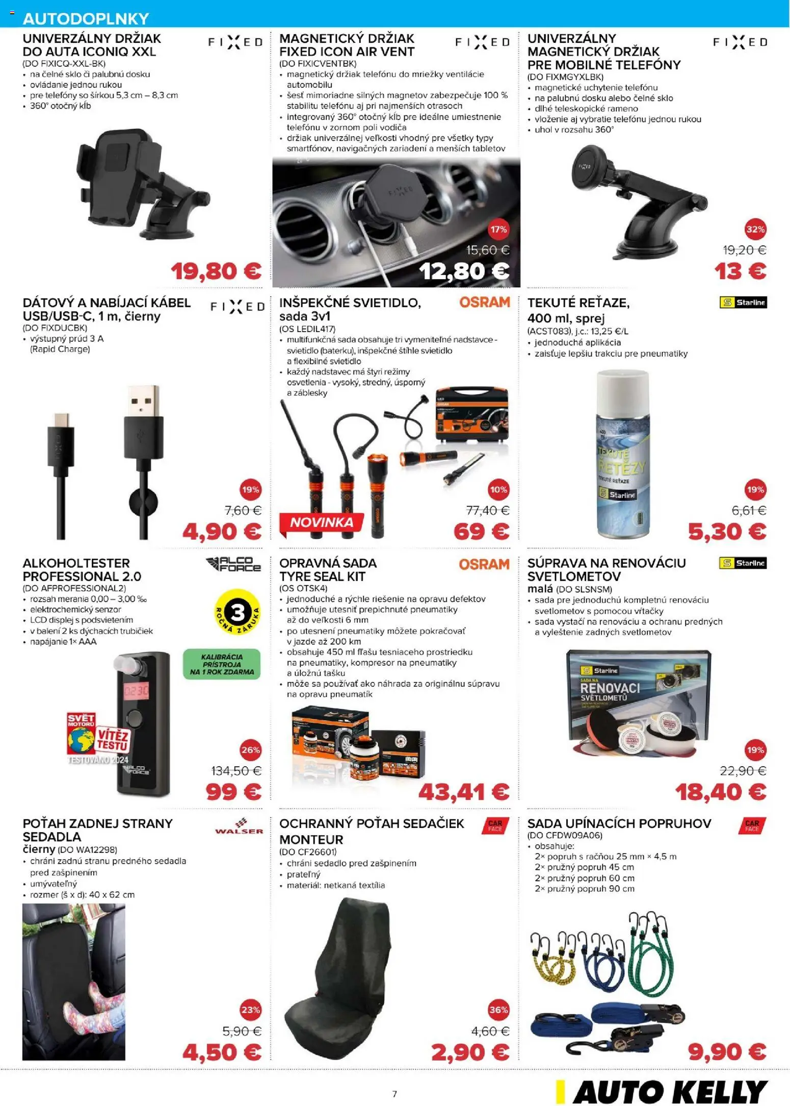 Nové Auto Kelly akcie – leták je platný od 02.12.2025 | Strana: 7