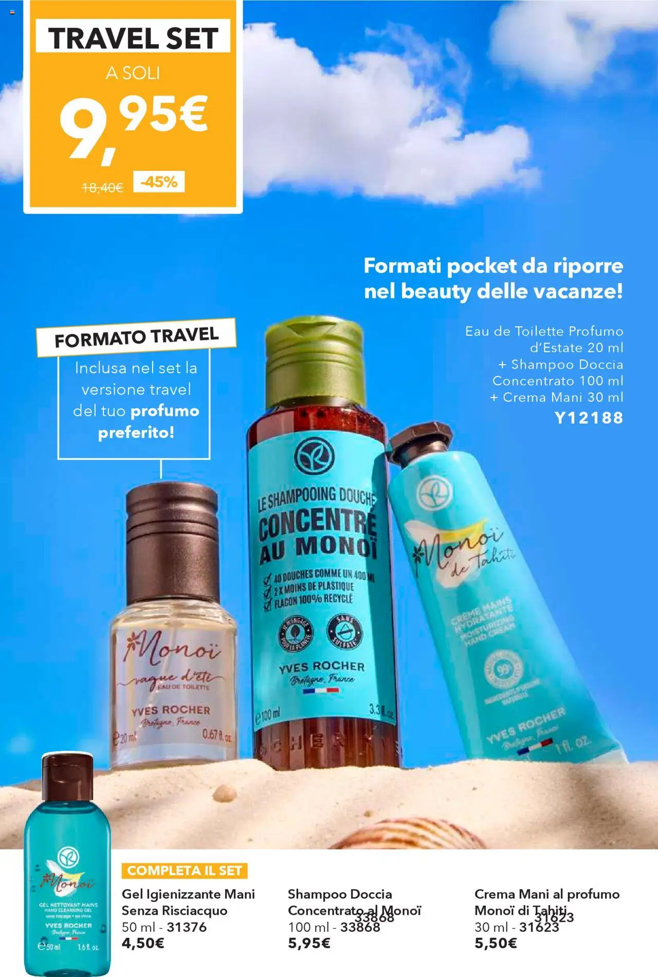 Volantino Yves Rocher del 31.07.2025 | Pagina: 4 | Prodotti: Shampoo, Crema, Doccia, Profumo