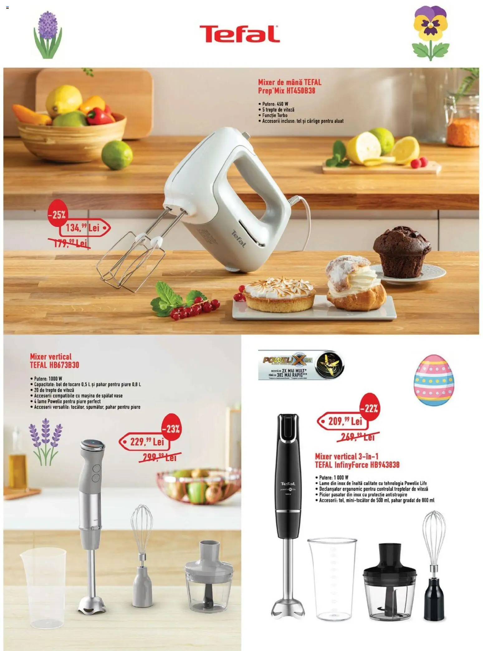Noul catalog Carrefour – valabil de la 23.03.2026 | Pagină: 11 | Produse: Mașină De Spălat, Mixer, Bol, Aluat