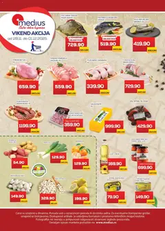 Medius vikend akcija - pregled Medius kataloga - važi od 28.11.2025 | Strana: 1