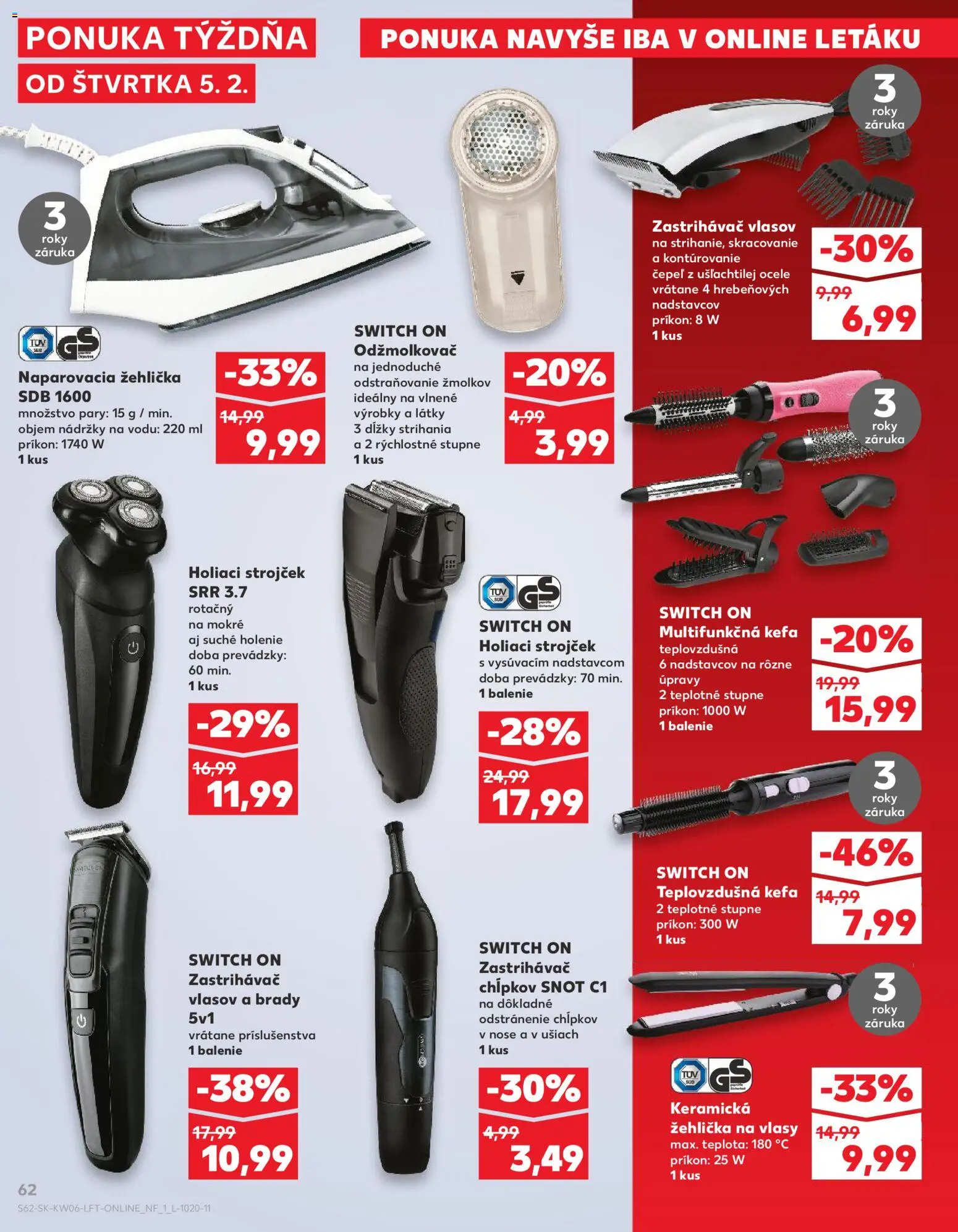 Nové Kaufland akcie – leták je platný od 05.02.2026 | Strana: 62