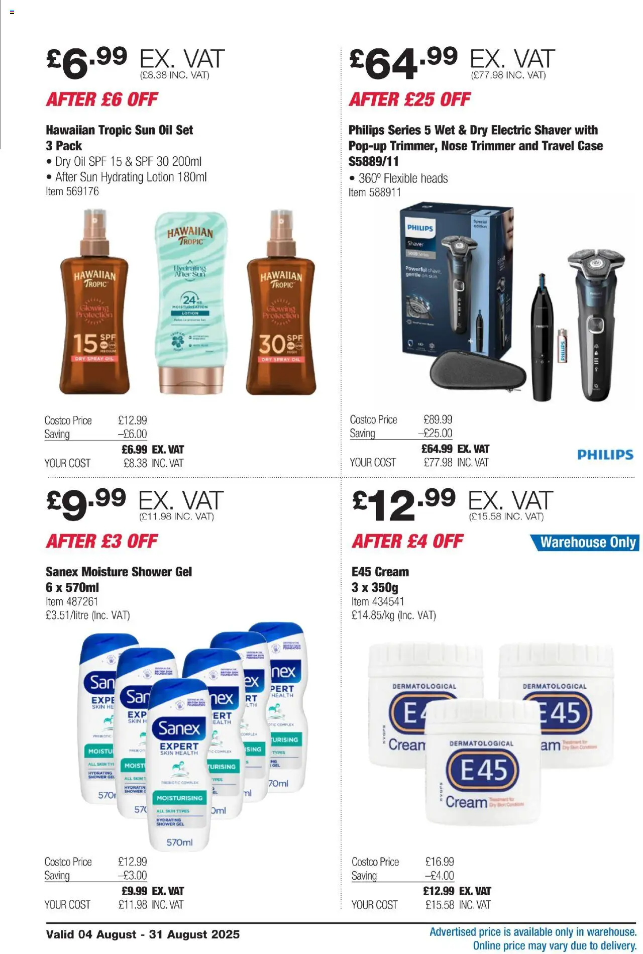  | Page: 20 | Products: Shower gel, Oil, Cream, Case
